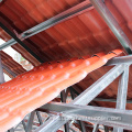 Mosa de plástico con lámina de techo con recubrimiento de color personalizado PVC